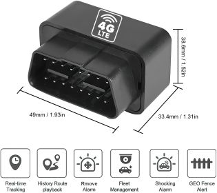 Easy to Use OBD GPS Vehicle Tracking Device Real Time Tracker